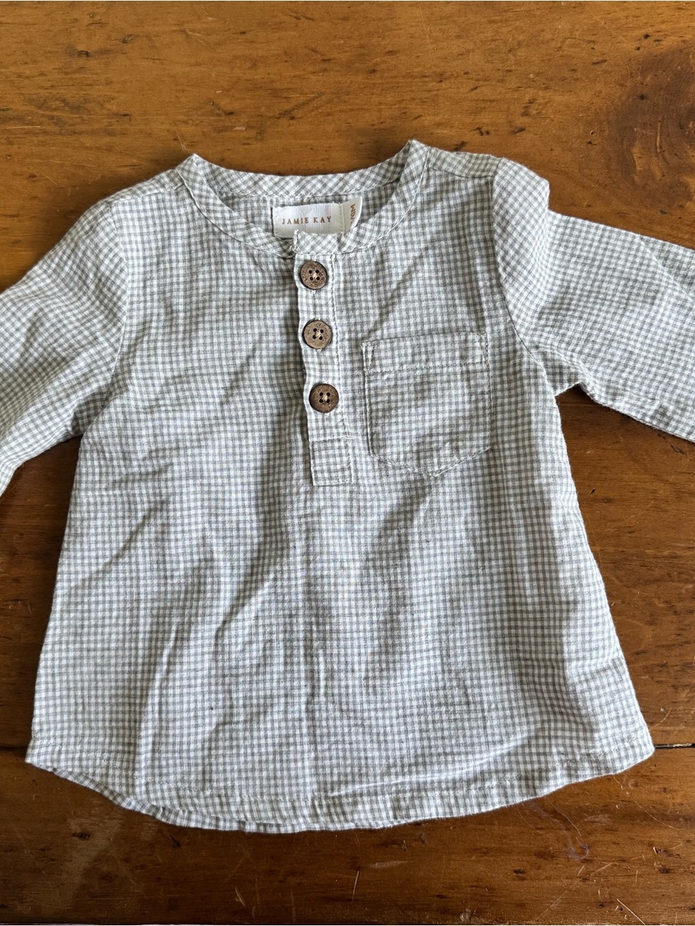 Jamie Kay baby boy shirt